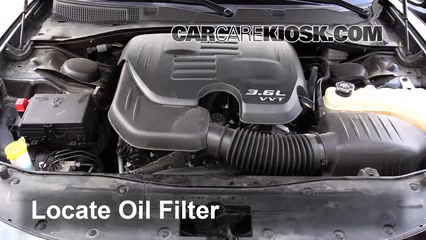 Oil & Filter Change Dodge Charger (2015-2019) - 2015 Dodge Charger SE 3